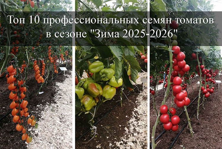 Топ 10 профессиональных семян томатов в сезоне "Зима 2025-2026"