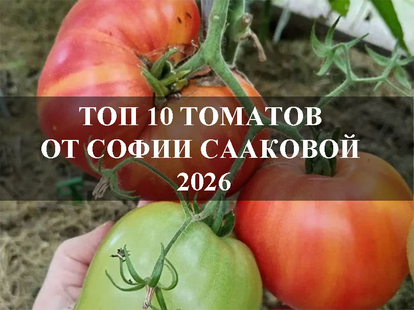 ТОП 10 томатов от селекционера Софьи Сааковой 2026