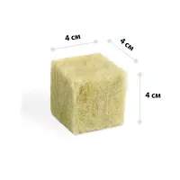 Купить Минераловатный субстрат в кубике 4 4 4 см