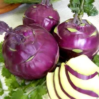 Купить капусту кольраби Сиреневый туман