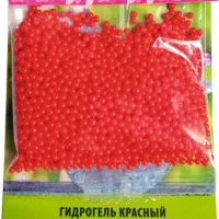 купить Гидрогель для растений цветной красный