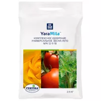 Купить Удобрение YaraMila универсальное NPK 12-11-18 гранулированное пролонгированное Фертика 2.5 кг